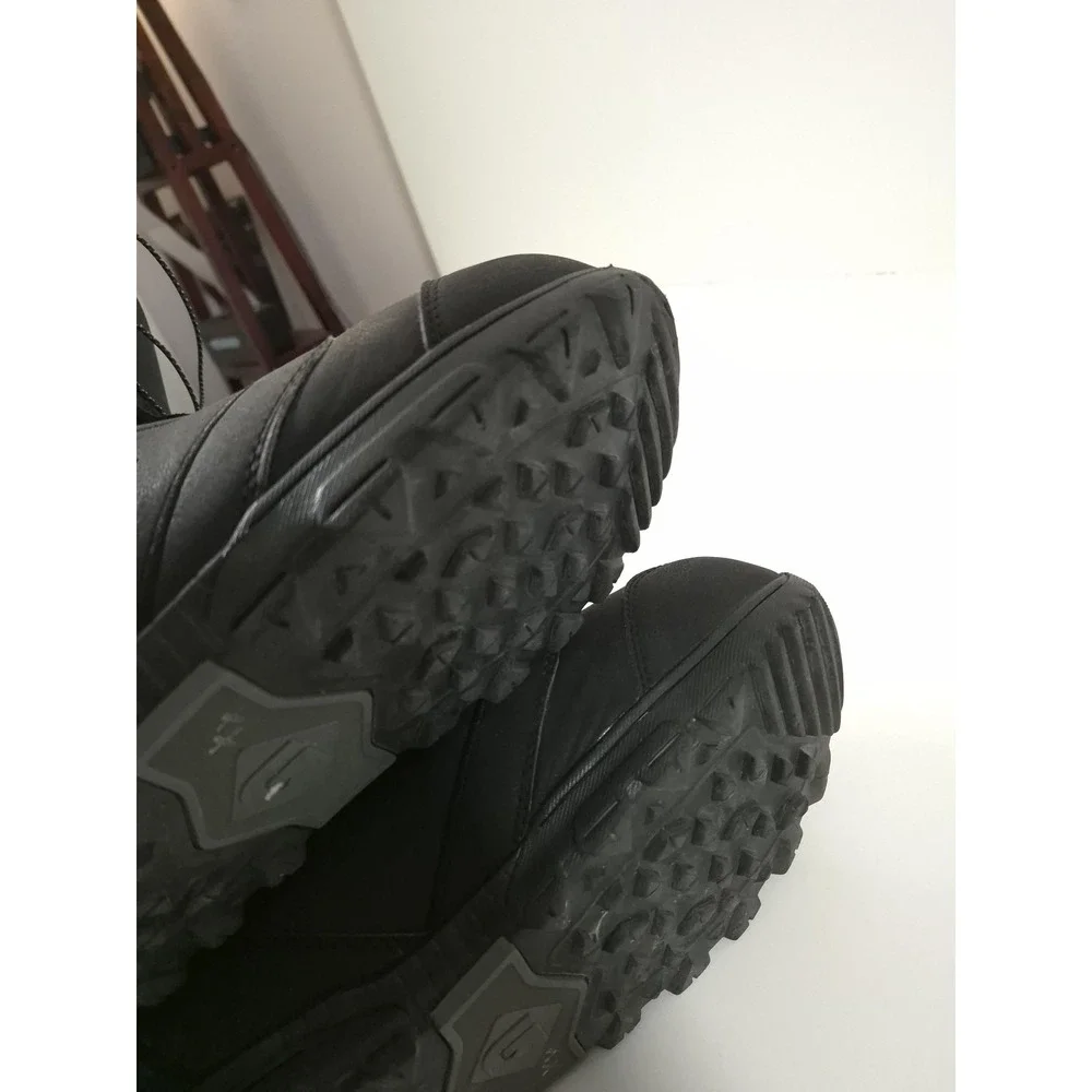 Burton Moto Snowboard Boots Mens 12 Black Speed Zone Lacing Soft Flex All Mtn